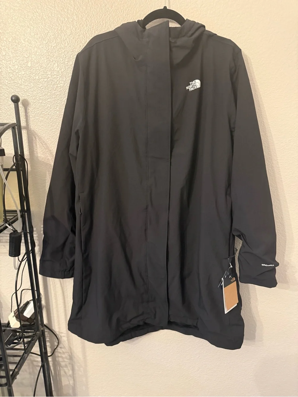 The North Face Black Women's Hooded Trench Coat